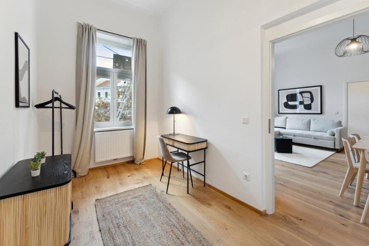 Center Wien Designer Central Modern Apartment ภายนอก รูปภาพ